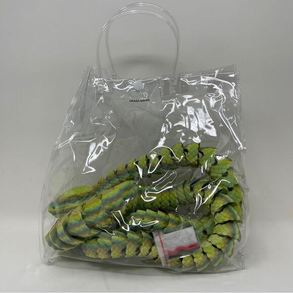 Articulating Snake 3D Printed 5' Long (60") Green Blue Color Décor Gift - Picture 7 of 7